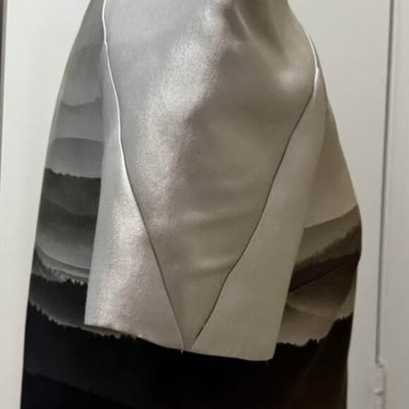 Silk Printed blouse Silk Cotton - Picture 4 of 9